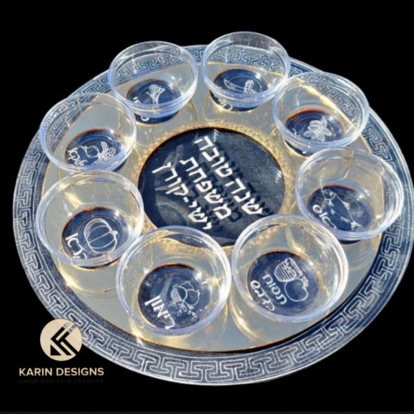 Seder Plate Gold